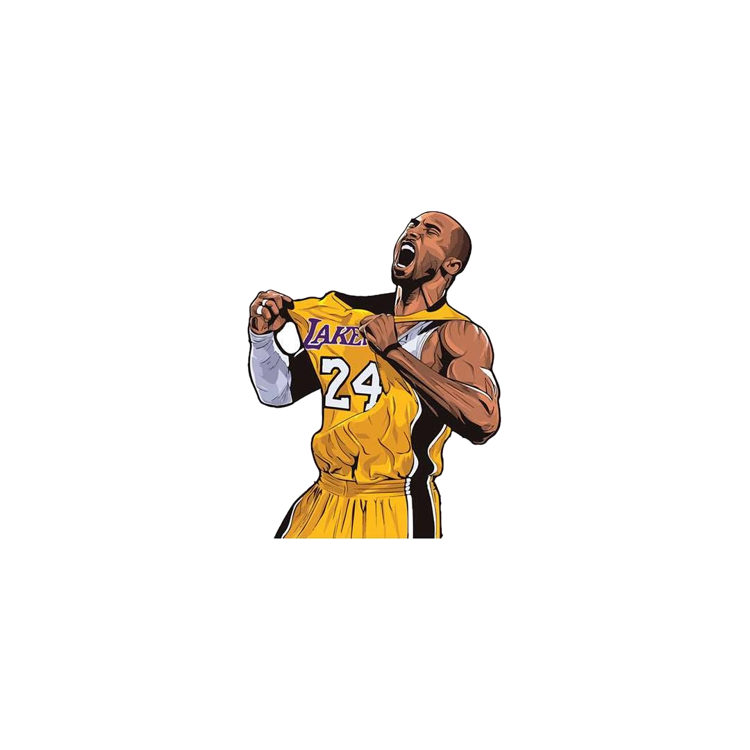 Lakers 24 Stickers